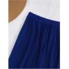 imageSOLY HUX Womens 3 Piece Swimsuit Bandeau Bikini Sets Bathing Suit with Cover Up PantsPure Royal Blue