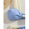 imageSOLY HUX Womens Two Piece Swimsuit Color Block Knot Bikini Set Summer Bathing SuitBlue Colorblock