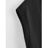 imageSOLY HUX Womens Sleeveless V Neck Sweater Vest Trendy Pullover Knitwear Tank TopsPlain Black