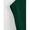 imageSOLY HUX Womens Sleeveless V Neck Sweater Vest Trendy Pullover Knitwear Tank TopsPure Dark Green
