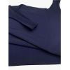 imageSOLY HUX Womens Square Neck Tank Top Sleeveless Tight Fitted Vest Base Layer TopsDark Blue