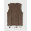 imageSOLY HUX Mens Summer Gothic Tank Top Graphic Print Distressed Sleeveless Shirts Vintage Hiphop VestCoffee Brown