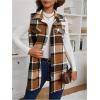 imageSOLY HUX Womens Plaid Vest Button Down Sleeveless Jacket Casual OuterwearKhaki Plaid