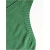 imageSOLY HUX Womens Plus Size Sweater Vest V Neck Sleeveless Loose Fit Knit Pullover Tank Tops with PocketsPlain Green