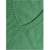 imageSOLY HUX Womens Plus Size Sweater Vest V Neck Sleeveless Loose Fit Knit Pullover Tank Tops with PocketsPlain Green