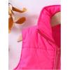 imageSOLY HUX Girls Puffer Vest Tops Zip Up Sleeveless Outerwear Vests Casual Winter CoatHot Pink