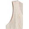 imageSOLY HUX Womens Sweater Vest Sleeveless V Neck Knitted Summer Tank Tops KnitwearSolid Apricot