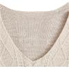 imageSOLY HUX Womens Sweater Vest Sleeveless V Neck Knitted Summer Tank Tops KnitwearSolid Apricot