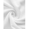 imageSOLY HUX Womens V Neck Crop Tops Basic Trendy Notched Sleeveless Slim Fit Summer Y2k Sexy Crop Tank TopPlain White