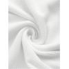 imageSOLY HUX Womens V Neck Crop Tops Basic Trendy Notched Sleeveless Slim Fit Summer Y2k Sexy Crop Tank TopPlain White