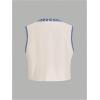 imageSOLY HUX Womens Floral Embroidery Vest Boho Casual Open Front Sleeveless Cardigan WaistcoatBlue and White Floral
