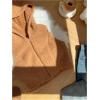 imageSOLY HUX Womens Fuzzy Vest Zip Up Sleeveless Hoodies Casual Cropped Vest JacketPlain Brown