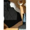 imageSOLY HUX Womens Fuzzy Vest Zip Up Sleeveless Hoodies Casual Cropped Vest JacketPure Black