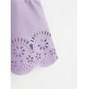 imageSOLY HUX Womens Summer Tank Tops Hollow Out Scallop Trim Sleeveless Vest Crop TopMauve Purple