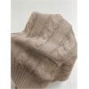 imageSOLY HUX Womens Cable Knit V Neck Sweater Vest Sleeveless Casual Cropped Knit VestApricot