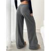 imageSOLY HUX Womens Drawstring Sweatpants Low Rise Baggy Wide Leg Pants with PocketsPure Grey