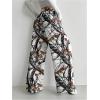 imageSOLY HUX Womens Graphic Baggy Pants Drawstring High Waisted Baggy Sweatpants with Pocket StreetwearWhite Camo