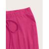 imageSOLY HUX Womens High Waist Flare Leggings Bell Bottom Sweatpants Casual Bootcut Yoga PantsPure Hot Pink