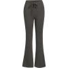imageSOLY HUX Womens High Waist Flare Leggings Bell Bottom Sweatpants Casual Bootcut Yoga PantsPlain Light Grey