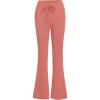 imageSOLY HUX Womens High Waist Flare Leggings Bell Bottom Sweatpants Casual Bootcut Yoga PantsPure Coral Pink