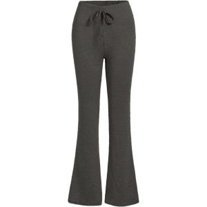 imageSOLY HUX Womens High Waist Flare Leggings Bell Bottom Sweatpants Casual Bootcut Yoga PantsPlain Light Grey