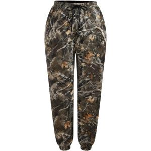 imageSOLY HUX Womens Plus Size Camo Pants Drawstring Elastic Waist Joggers Pants SweatpantsMulticoloured Camo
