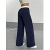 imageSOLY HUX Womens Drawstring Waist Baggy Sweatpants Straight Leg Causal Long Pants with PocketDark Blue