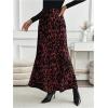 imageSOLY HUX Womens Leopard Print Maxi Skirt High Waisted Casual Long SkirtsMulti Leopard