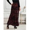 imageSOLY HUX Womens Leopard Print Maxi Skirt High Waisted Casual Long SkirtsMulti Leopard