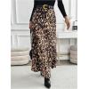 imageSOLY HUX Womens Leopard Print Maxi Skirt High Waisted Casual Long SkirtsMulticoloured Leopard