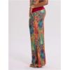 imageSOLY HUX Womens Maxi Skirt Summer Allover Printed Split Bodycon SkirtsMulticoloured Printed