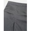 imageSOLY HUX Womens Summer High Waisted Bodycon Mini Skirts Side Slit Casual Going Out Skirt StreetwearPure Grey