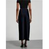 imageSOLY HUX Womens Elegant Satin Skirts High Waisted Flared Casual Work Office Fishtail Midi SkirtDeep Blue