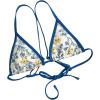 imageSOLY HUX Womens Bikini Sets Cheeky Swimsuit 2 Piece Floral Print High Cut Summer Bathing SuitsBlue Floral