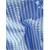 imageSOLY HUX Womens Triangle Bikini Top Striped Halter Padded Push Up Swimsuit Bathing Suits TopsBlue and White
