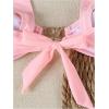 imageSOLY HUX Womens Bikini Set High Cut Bathing Suits 2 Piece Summer Cheeky SwimsuitsPure Pink