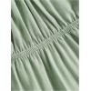 imageSOLY HUX Womens Cute Y2k Ruffle Tie Camisole Top Spaghetti Strap Vest Sleeveless Flowy ShirtsMint Green