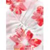 imageSOLY HUX Womens 2 Piece Skirt Sets Strapless Crop Tube Top Bodycon Maxi Skirt Summer Floral OutfitsWhite Pink Floral