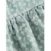 imageSOLY HUX Womens Spaghetti Strap Ruffle Hem Peplum Cami Top Jacquard CamisolePlain Green