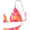imageSOLY HUX Bikini Sets for Women Tie Dye Triangle Tie Back Swimsuit Two Piece Bathing SuitsMulticoloured