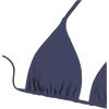 imageSOLY HUX Womens Halter Triangle Bikini Top Tie Back Bathing Suit Top Sexy Swimwear for WomenDusty Blue