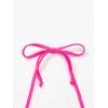 imageSOLY HUX Womens Halter Triangle Bikini Top Tie Back Bathing Suit Top Sexy Swimwear for WomenNeon Pink