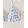 imageSOLY HUX Womens Halter Bikini Tops Summer String Triangle Bathing Suit Swimsuit Top OnlyBlue and White