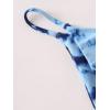 imageSOLY HUX Womens Tie Dye Spaghetti Strap Bikini Set 2 Piece Swimsuit Bathing SuitBlue Printed