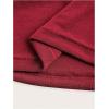 imageSOLY HUX Womens Cowl Neck Halter Neck Going Out Tops Open Back Sleeveless Y2k Crop Tank TopPure Burgundy