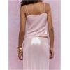 imageSOLY HUX Womens Glitter Sequin Cami Tops Spaghetti Strap Camisole Sleeveless Party Clubwear TopLight Pink