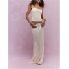 imageSOLY HUX Womens Glitter Sequin Cami Tops Spaghetti Strap Camisole Sleeveless Party Clubwear TopSolid Apricot