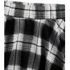 imageSOLY HUX Girls 2 Piece Outfits Letter Print Long Sleeve Pullover Cute Sweatshirt Top and Plaid Mini Skirt SetBlack Letter Plaid
