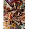 imageSOLY HUX Womens Floral Print Twist Split Tube Crop Top Strapless Sleeveless Asymmetrical Hem Vacation TopsMulticoloured Leopard