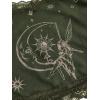 imageSOLY HUX Womens Y2k Lace Trim Cami Crop Top Sun Moon Print Casual TopsArmy Green Figure